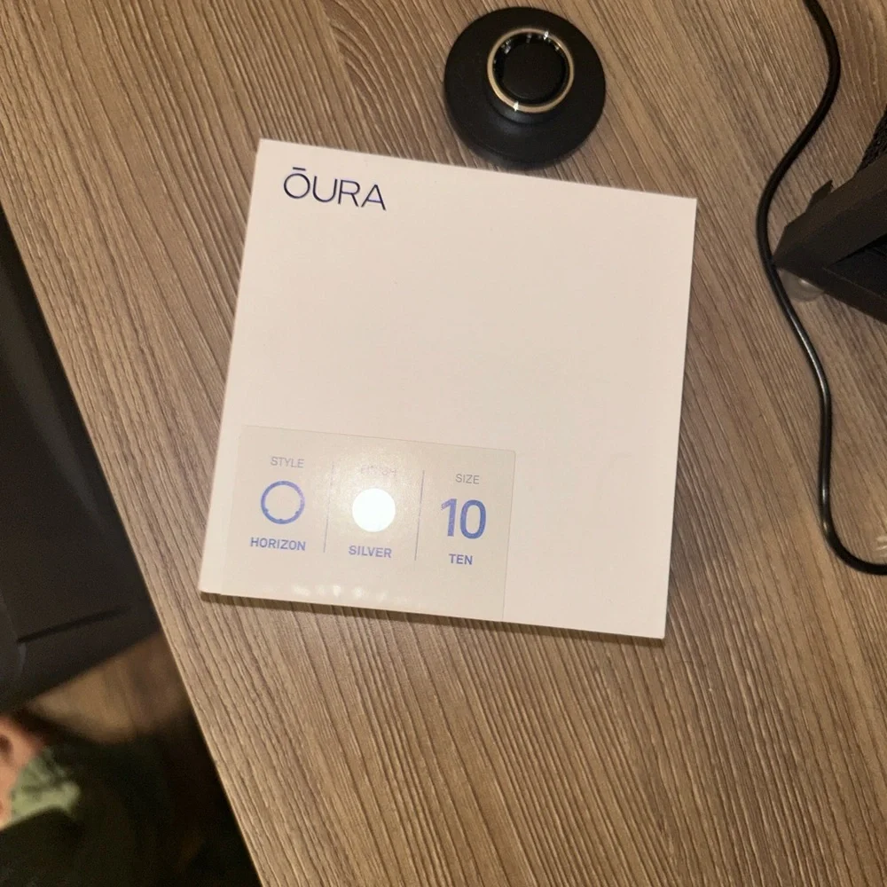 Oura 3rd Generation Horizon Silver Ring - Picture 3 of 5